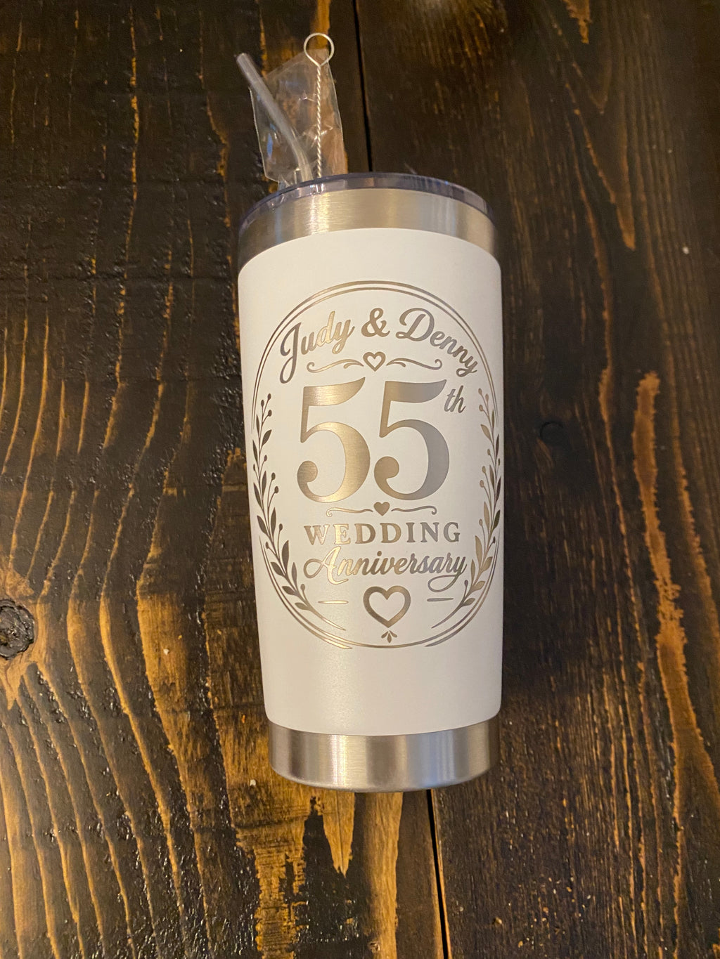 Custom Laser Engraved Tumbler - 20 oz