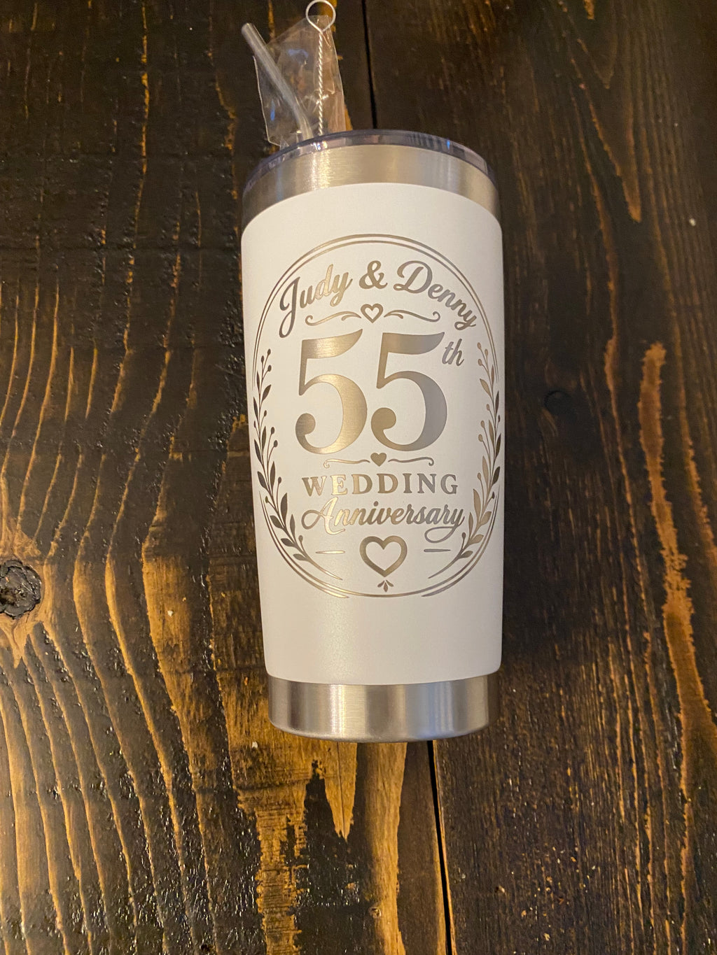 Custom Laser Engraved Tumbler - 20 oz