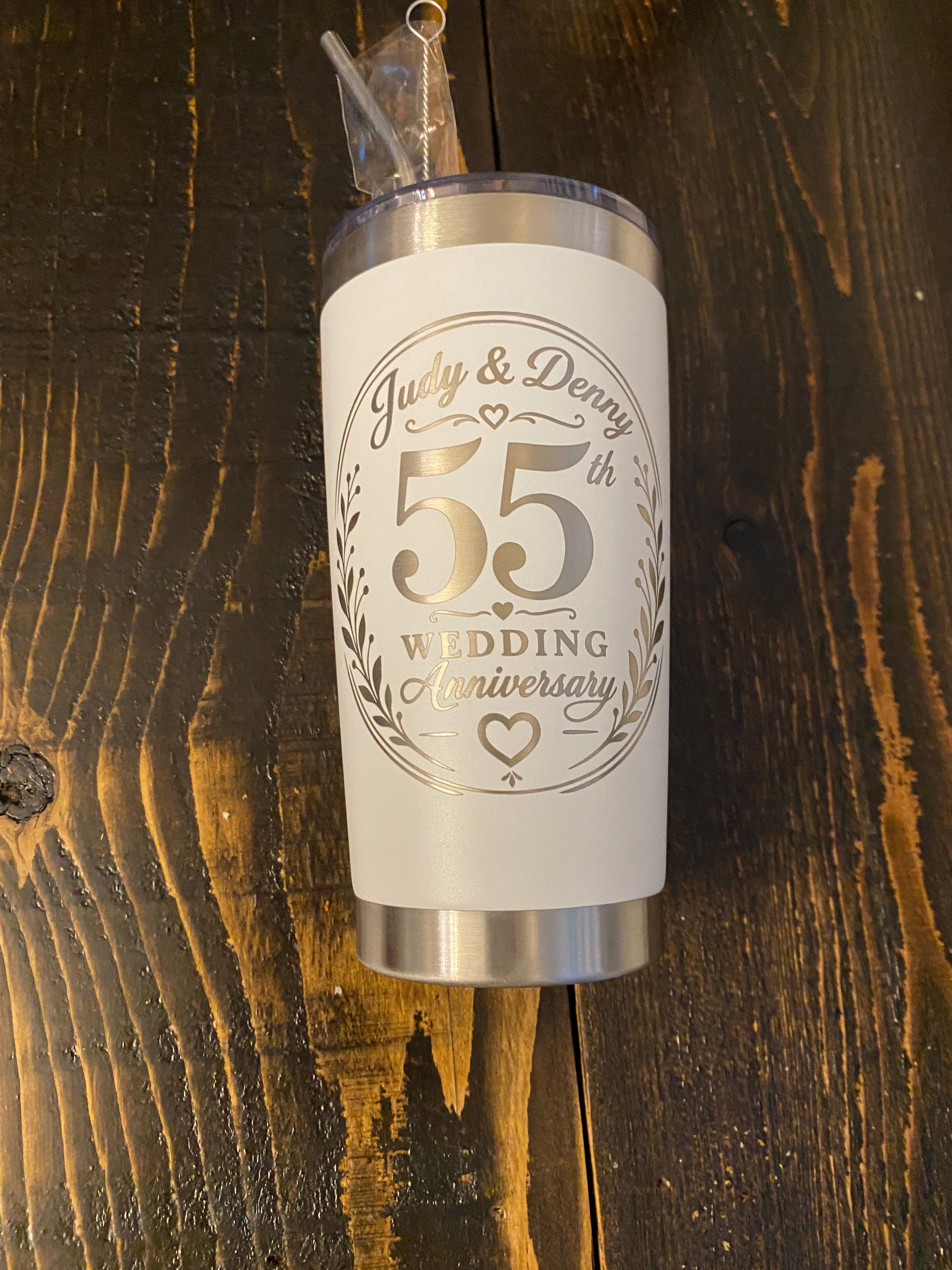 Custom Laser Engraved Tumbler - 20 oz