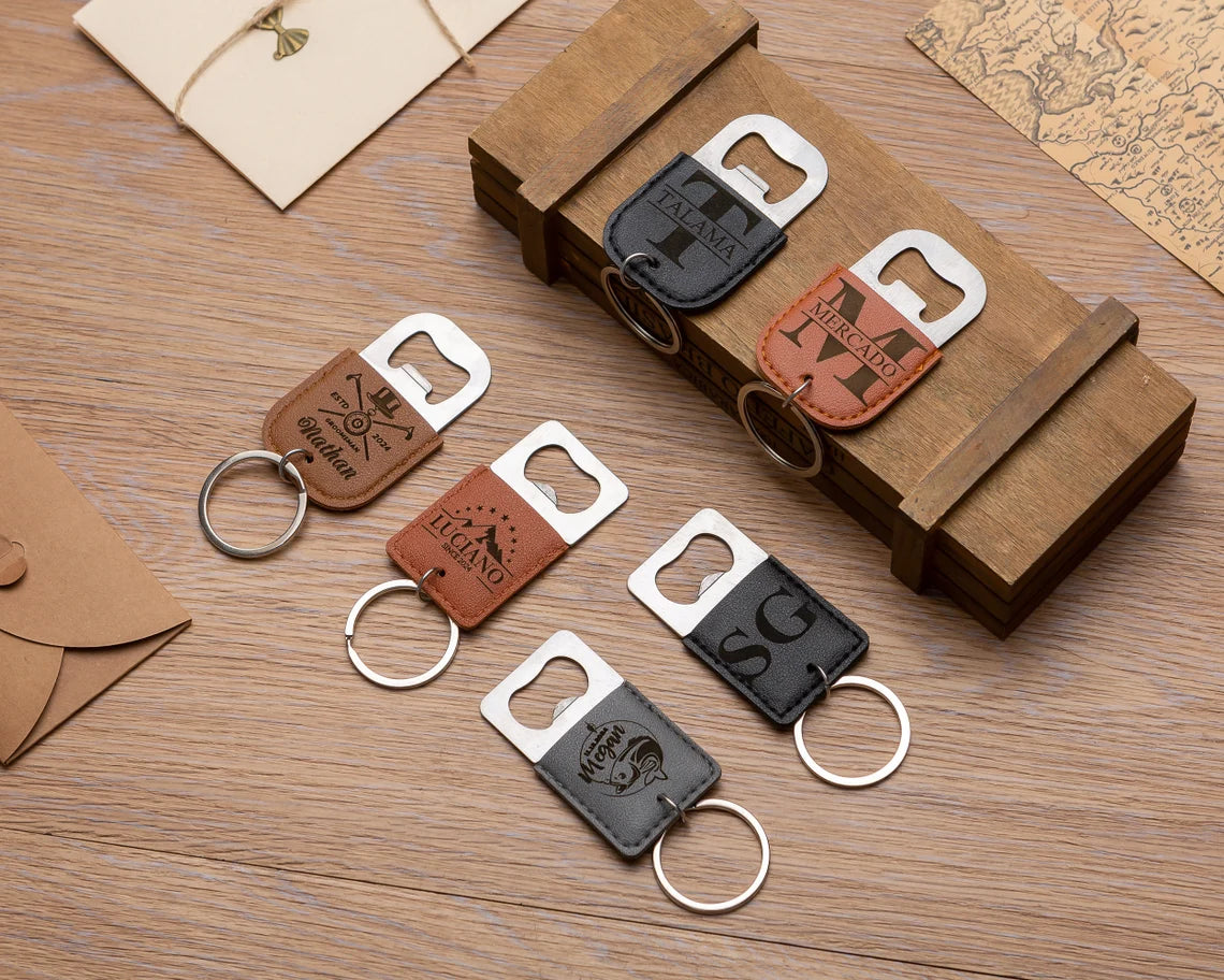 Custom Laser Engraved Keychain
